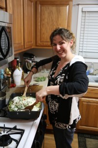 Kathleen in the Test Kitchen