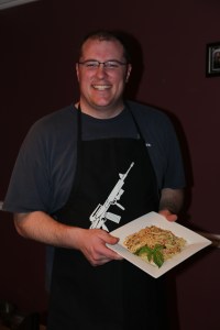 Shawn in the Test Kitchen