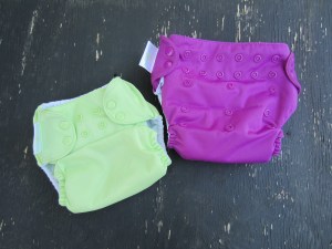 One Size Cloth Diapers: Exact Same Diaper, Different Snap Setting