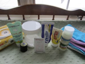 My Diaper Rash Care Stash