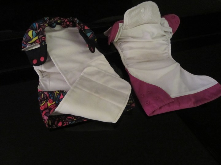 bumGenius Freetime (left) vs. Pocket (right)