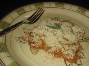 Cheesy Pumpkin Sausage Bake (2)