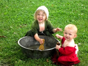 The kids played in the water all weekend long, and loved it! 