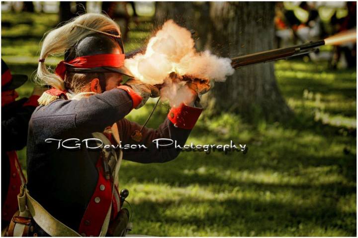 1st Dragoons in action. Photo Courtesy of TG Davison Photography