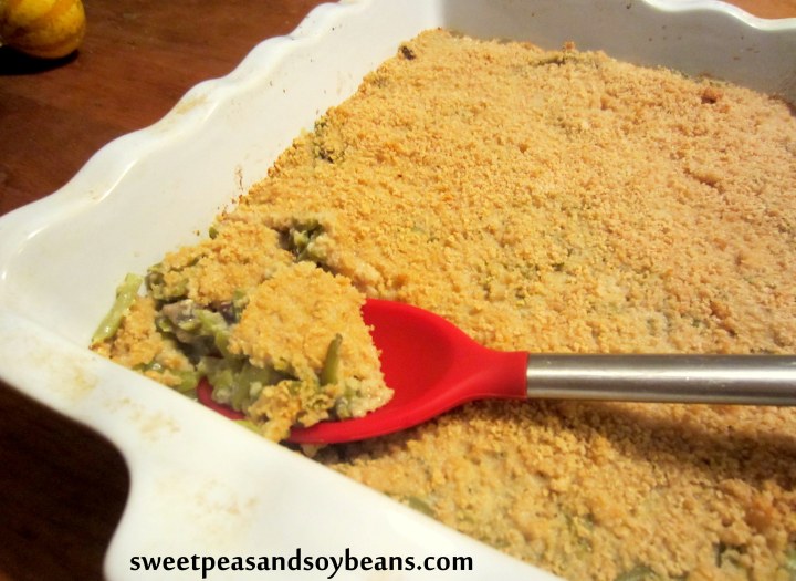 Healthier Green Bean Casserole - 113 calories per serving