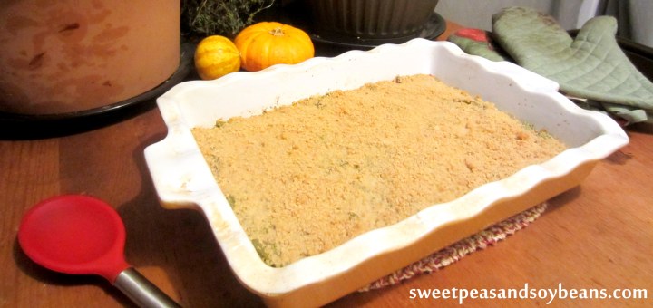 Healthier Green Bean Casserole horizontal