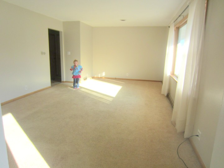 Ginny in the Living Room