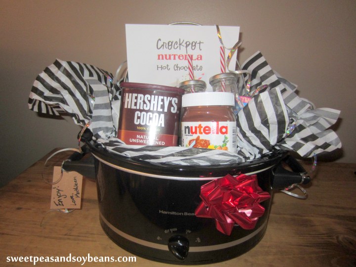 Crockpot nutella Hot Chocolate